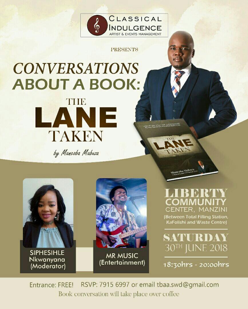 Conversations About A Book - The Lane Taken Pic